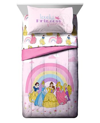 Disney CLOSEOUT! Princess 'Dream Big' 6pc Twin bed in a bag - Macy's