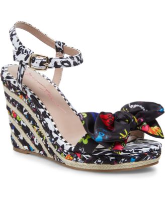 Betsey Johnson Carie Wedge Sandals 