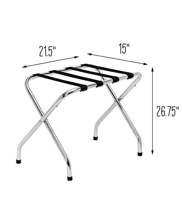 Honey Can Do Collapsible Chrome XFrame Luggage Rack Macy's