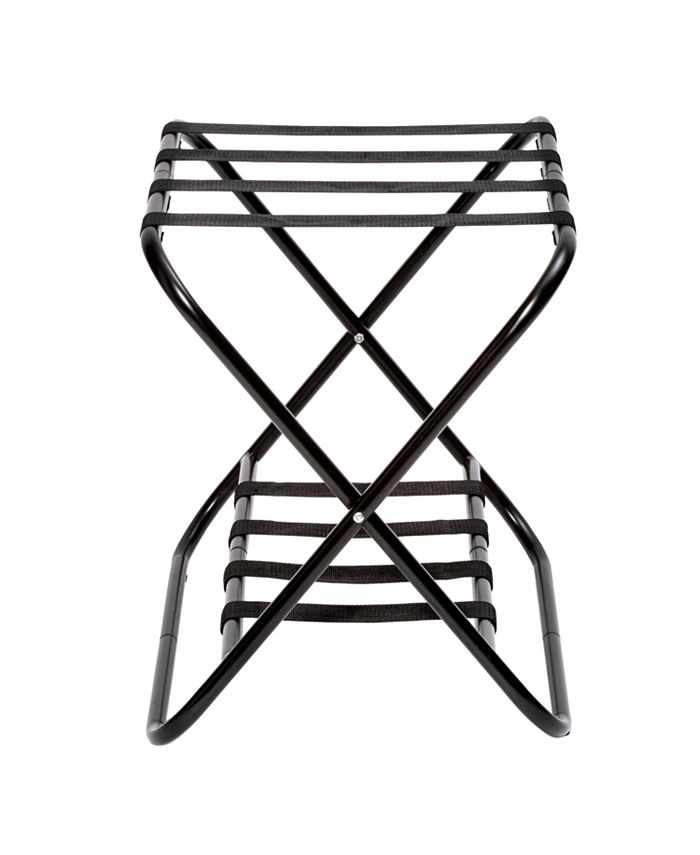 Honey Can Do Collapsible Black XFrame Luggage Rack Macy's