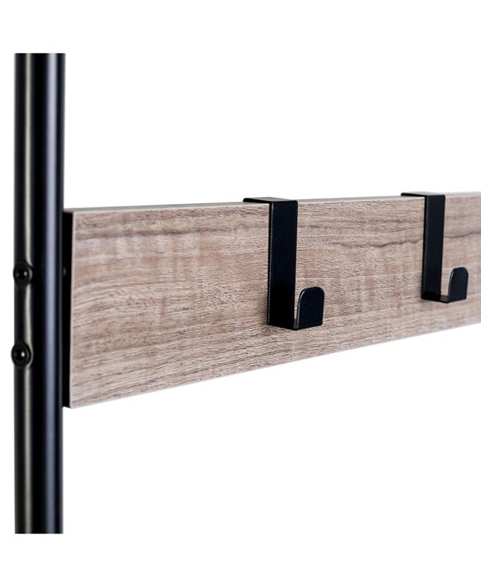 Honey Can Do Entryway Organizer with Hooks and Shoe Storage Macy's