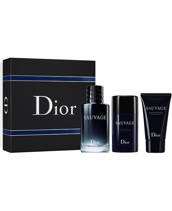 Dior Men&Amp;#39;S 3-Pc. Sauvage Eau De Toilette Gift Set &Amp; Reviews - All Perfume - Beauty - Macy&Amp;#39;S
