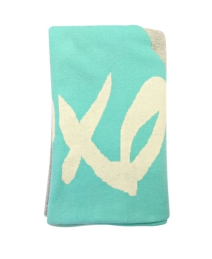 Earth Baby Outfitters Baby Boys and Girls Organic Cotton Xoxo Knit Blanket