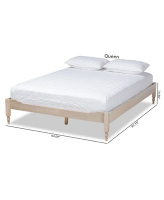 Laure French Bohemian Queen Size Bed Frame