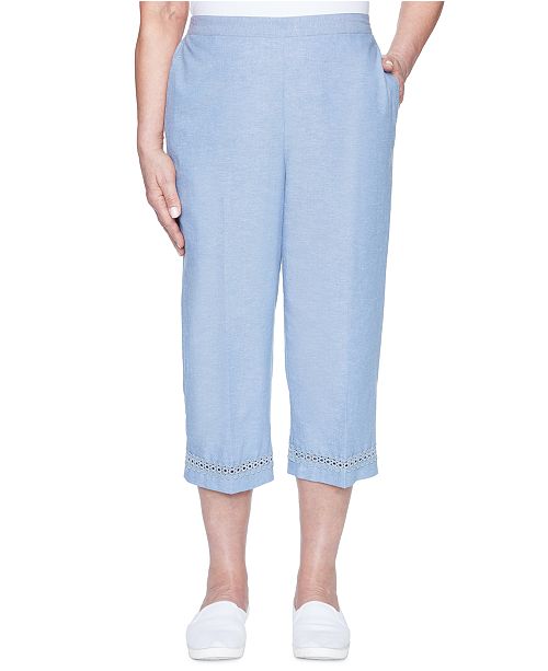 macys alfred dunner petite capris