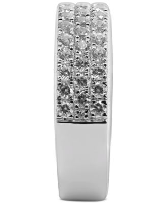 Cubic Zirconia Pav&eacute; Band