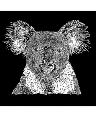 Men's Word Art - Koala Long Sleeve T-Shirt