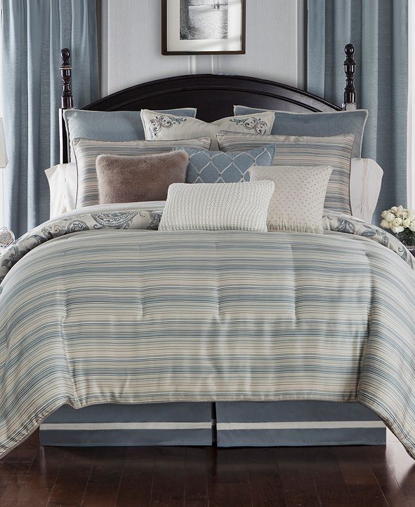 Waterford Florence 4 Piece Comforter Set, Queen & Reviews Comforters