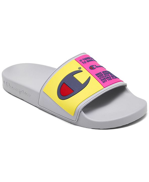 champion men's ipo slide sandals
