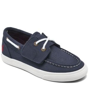 Polo Ralph Lauren Little Boys Bridgeport Ez Slip-on Casual Boat Sneakers from Finish Line