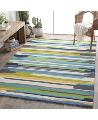 Rain RAI-1270 Jade 3' x 5' Outdoor Area Rug