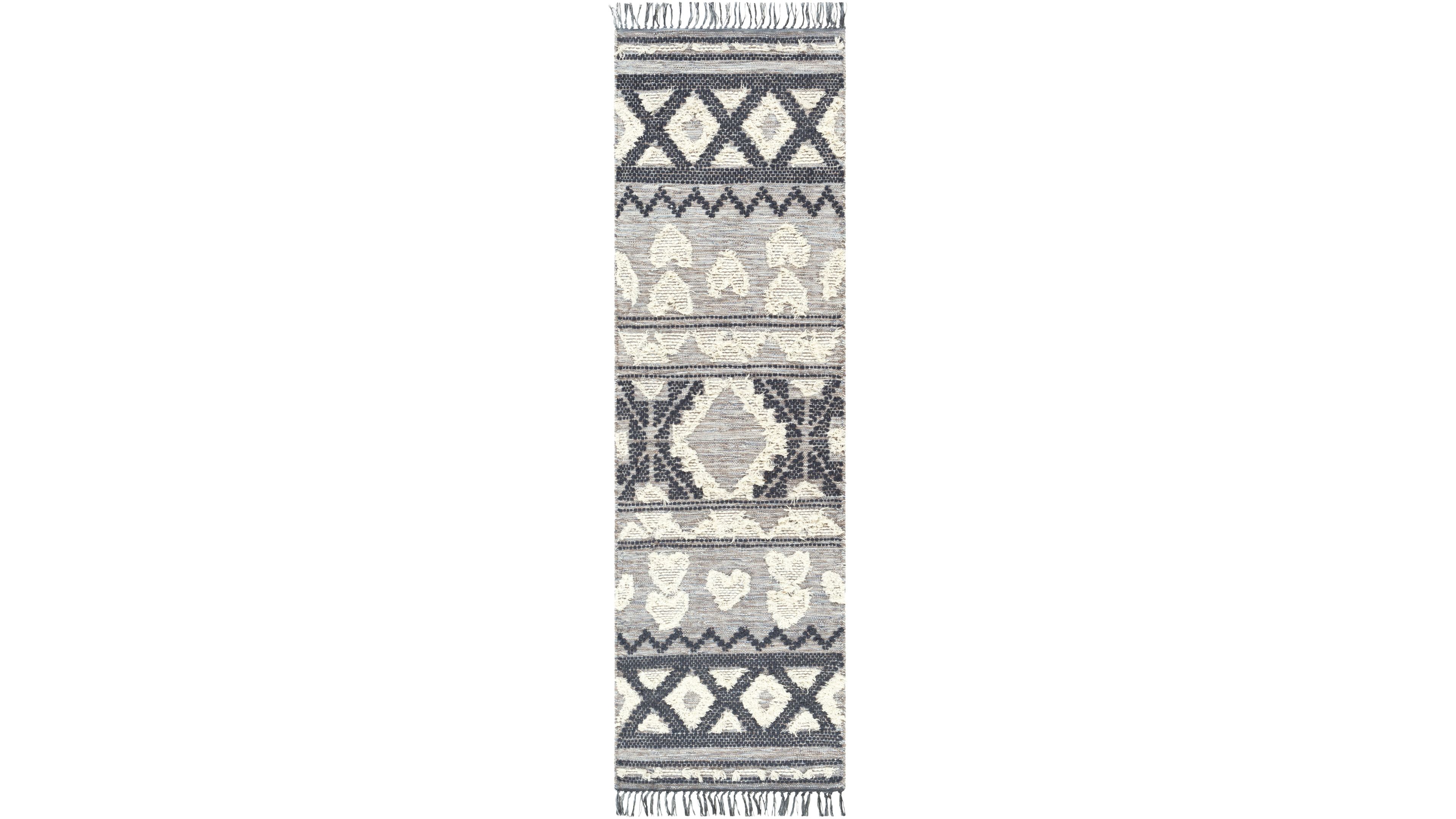 Closeout! Surya Cheyenne Chy-2307 Navy 2'6" x 8' Runner Area Rug