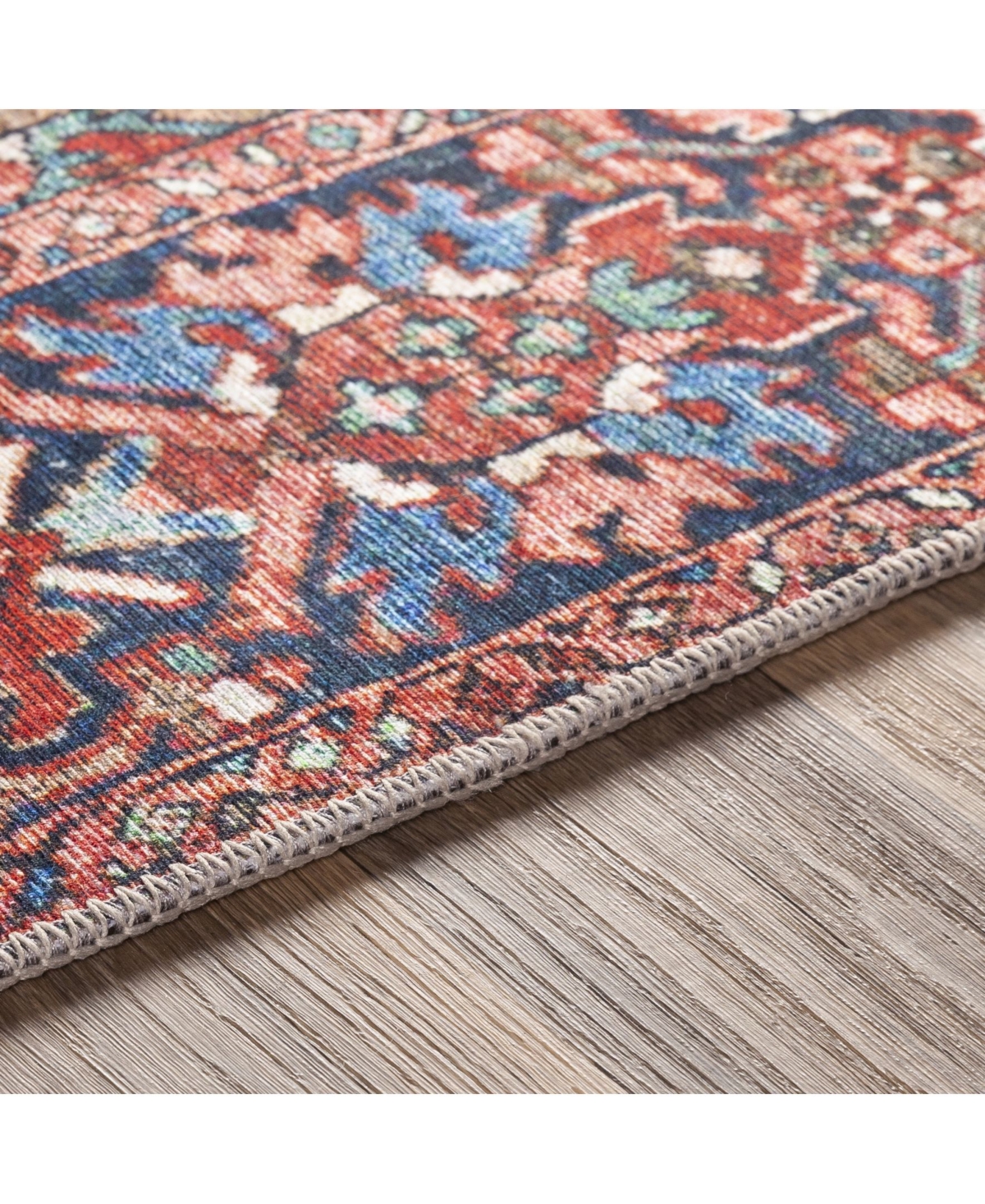 Livabliss Iris Irs-2310Area Rug - Red