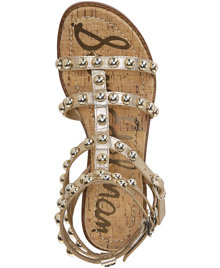 Sam Edelman Women's Eavan Studded Gladiator Sandals & Reviews Sandals