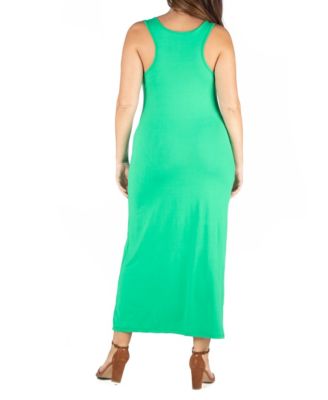 Plus Size Racerback Maxi Dress