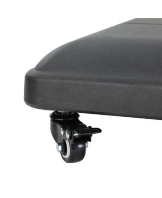 Hayward Square Umbrella Base with Wheels