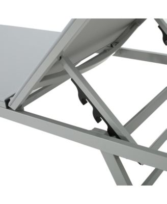 Salton Outdoor Chaise Loungers with Frame, Set of 2