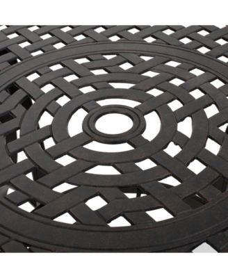 Alfresco Outdoor Cast Circular Dining Table
