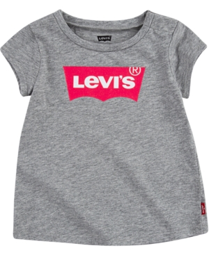 image of Levi-s Baby Girls Batwing Logo Graphic T-Shirt