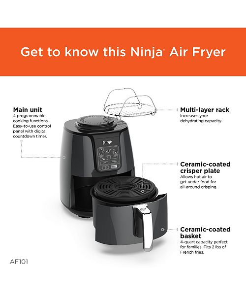 Ninja 4 Quart Digital Screen Air Fryer & Reviews - Home