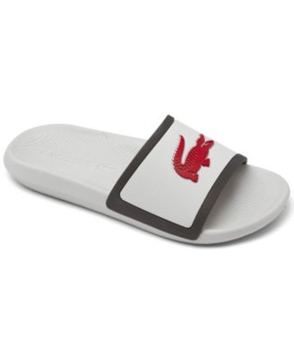 Lacoste Women's Croco Tri Slide Sandals 