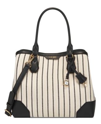 nine west brooklyn jet set carryall handbag