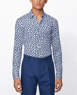 macy's hugo boss men's shirts