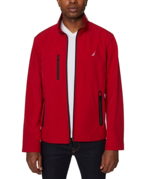 Nautica Men's Solid Lightweight Bomber Jacket