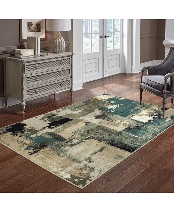 JHB Design Zeena ZEE08 9'10" x 12'10" Area Rug Macy's