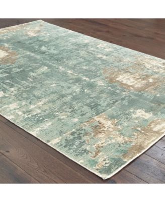 Formations 70005 Blue 6' x 9' Area Rug