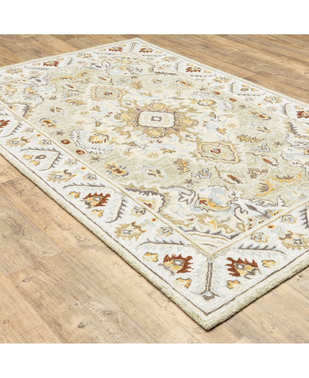 Jhb Design Garden GAR03Area Rug - Ivory