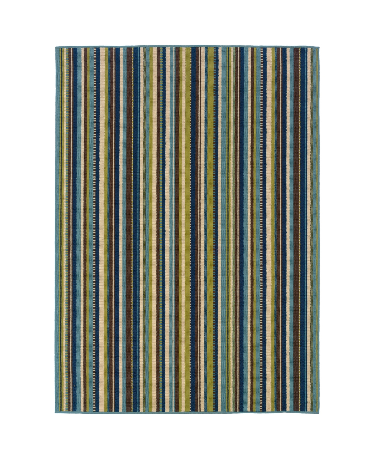 Jhb Design Bella BEL02 8'6in x 13' Outdoor Area Rug - Blue