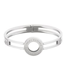 Women's Silver-Tone Stainless Steel Bangle