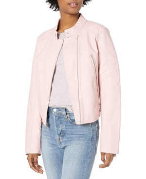 Levi's Faux Leather Quilted Racer Jacket