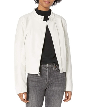 Levi's Faux Leather Quilted Racer Jacket