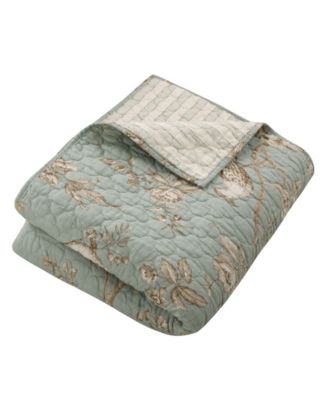 Levtex Lyon Toile Reversible Quilted Throw, 50