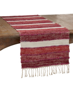 Saro Lifestyle Striped Runner