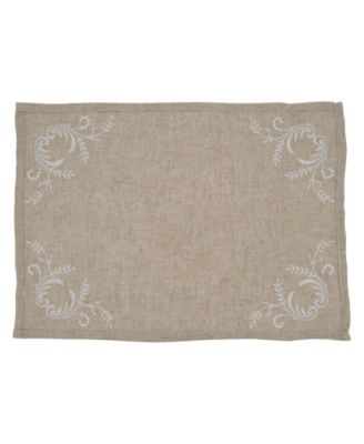 Embroidered Placemat Set of 4