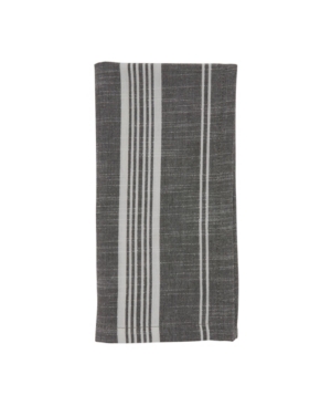 Saro Lifestyle Striped Napkin Set of 4