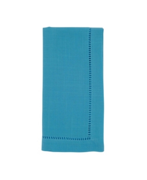 Saro Lifestyle Hemstitched Border Dinner Napkin Set of 12