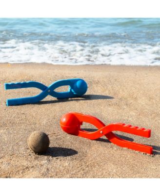 Hey Play Snowball Maker Tool With Handle For Snow Ball Fights, Fun Winter Outdoor Activities And More, For Kids And Adults, Set Of 2