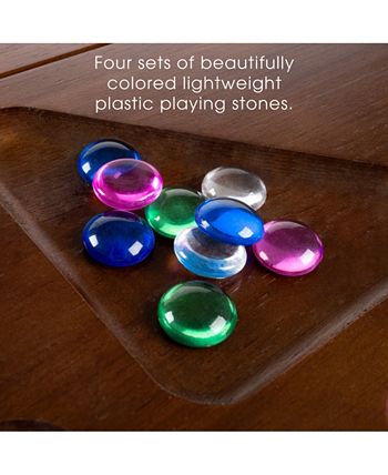 Mancala Board Game- 4 Player, Square Root Strategy Game, Folds for