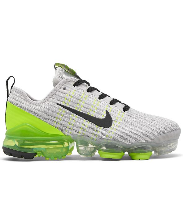 Nike Big Boys Air Vapormax Flyknit 3 Running Sneakers from ...