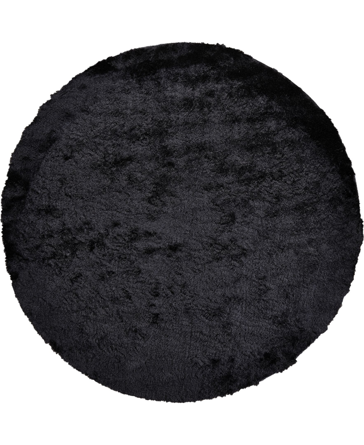 Closeout! Feizy Whitney R4550 8' x 8' Round Rugs - Black