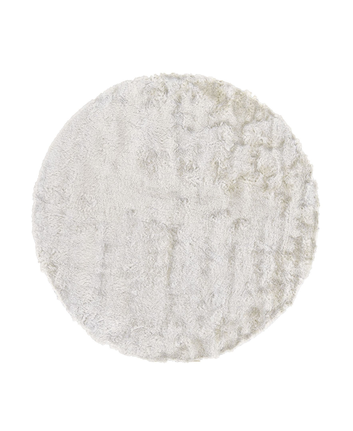 Closeout! Feizy Whitney R4550 8' x 8' Round Rugs - White