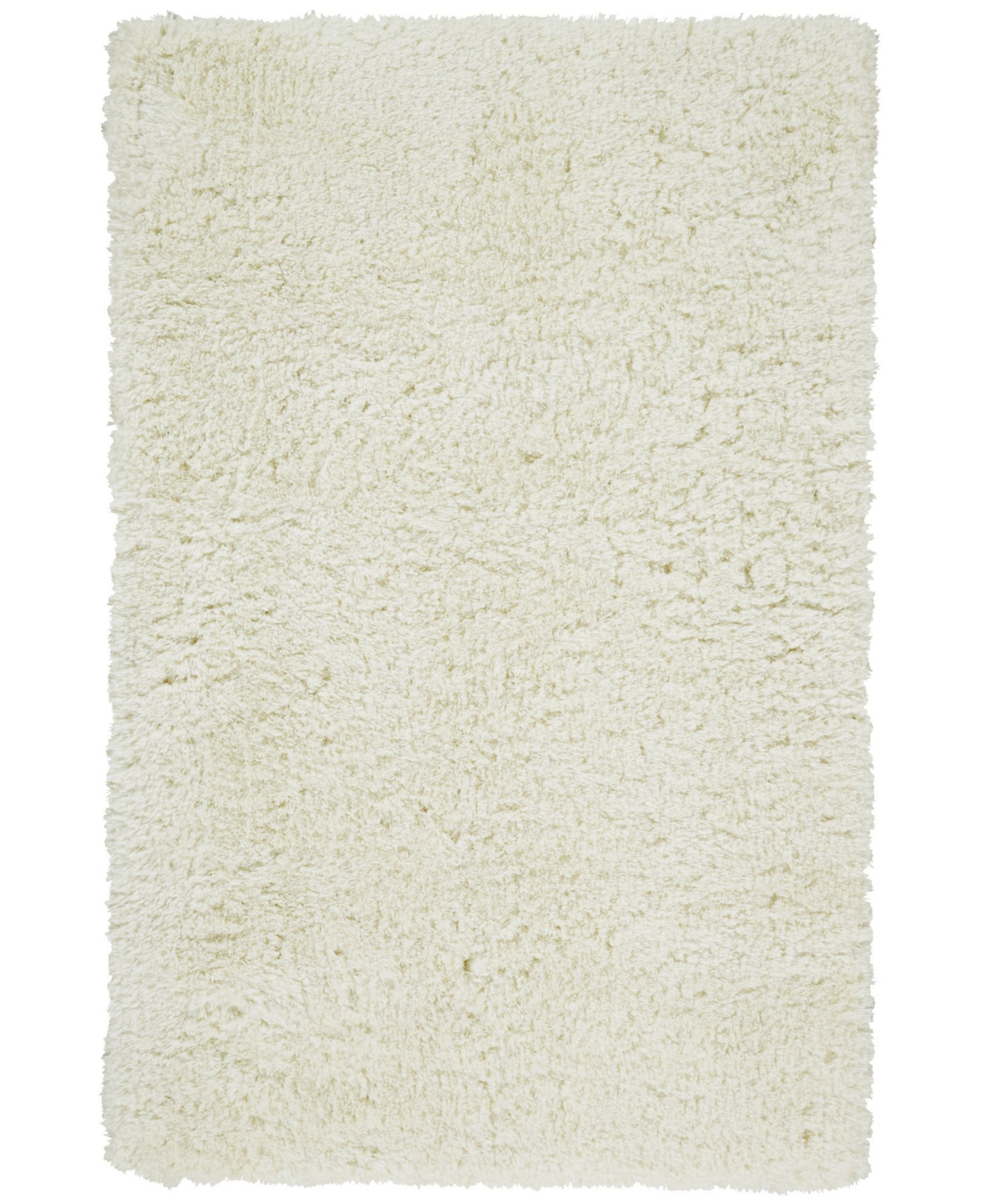 Feizy Frankie R4450 White 5' x 8' Area Rug - Pearl