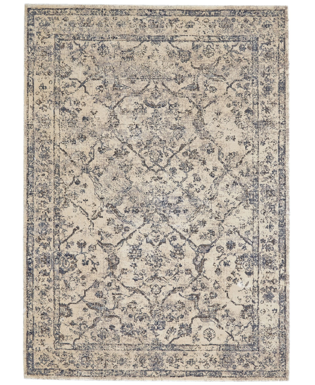 Feizy Lia R3275 Gray 5' x 7'6in Area Rug - Gray