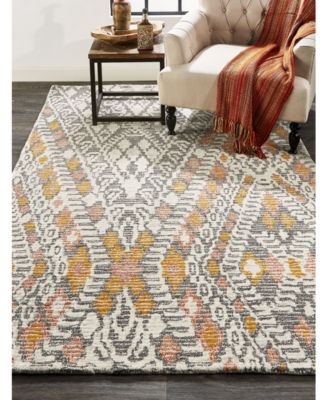 Anastasia R8476 Tangerine Area Rug