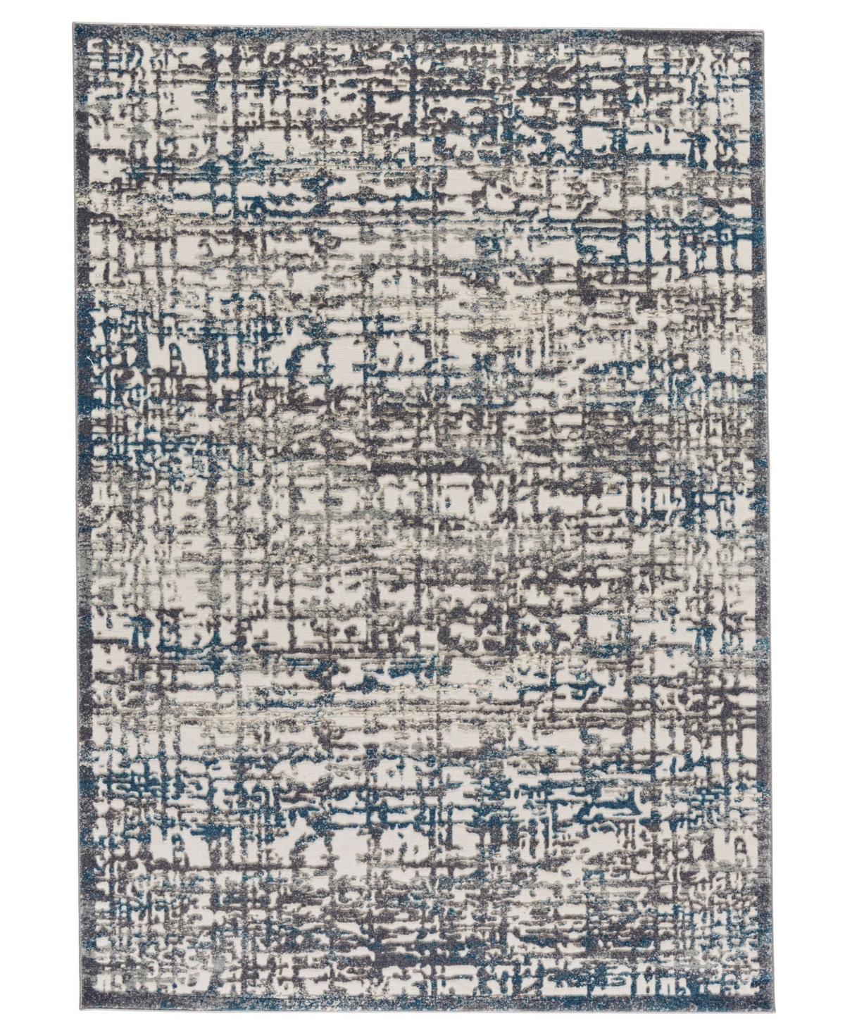 Feizy Abigail R3677 Gray 10' x 13'2in Area Rug - Gray