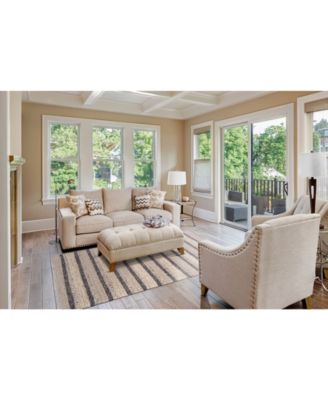 Berkeley R0738 Beige 3'6" x 5'6" Area Rug